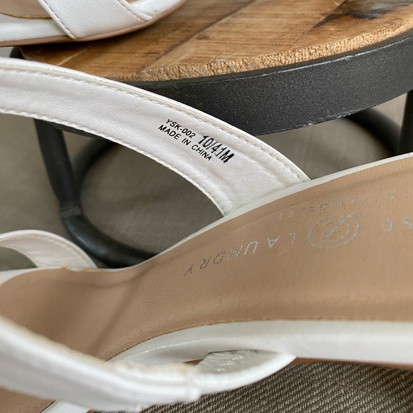 Chinese Laundry Women’s Yanti Softy Kid Heeled White Sandal (size 10) - Picture 4 of 8